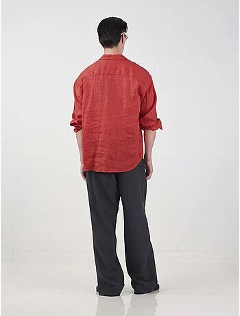 Surchemise en lin oversize pour homme giesto