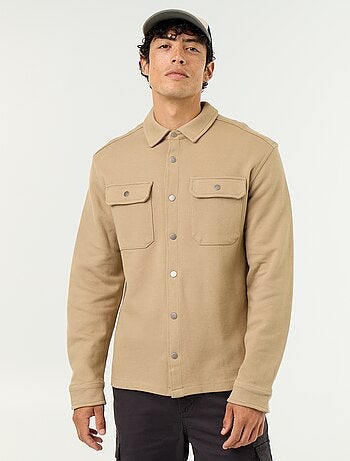 Surchemise en maille piquée