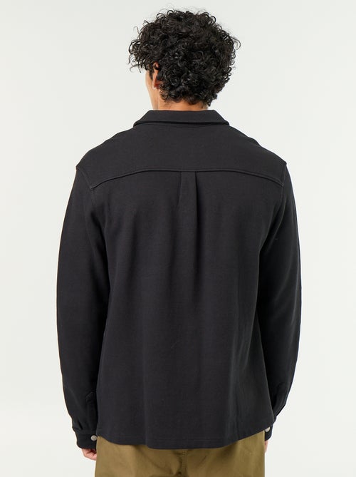 Surchemise en maille piquée - Kiabi Surchemise en maille piquée - Kiabi