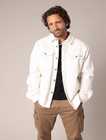 Surchemise en velours 100% coton 'Deeluxe'