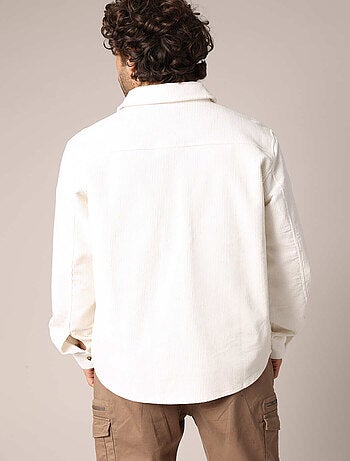 Surchemise en velours 100% coton 'Deeluxe'