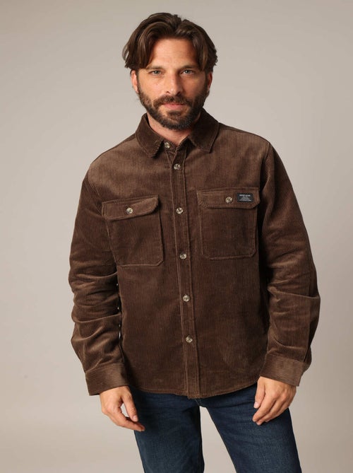 Surchemise en velours 100% coton  'Deeluxe' - Kiabi