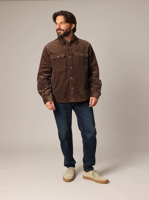 Surchemise en velours 100% coton  'Deeluxe' - Kiabi