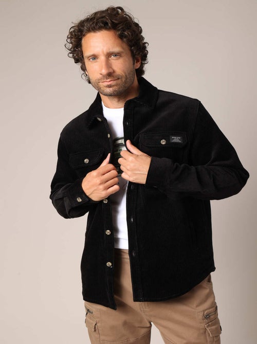 Surchemise en velours 100% coton  'Deeluxe' - Kiabi