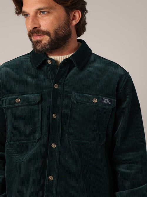 Surchemise en velours 100% coton  'Deeluxe' - Kiabi