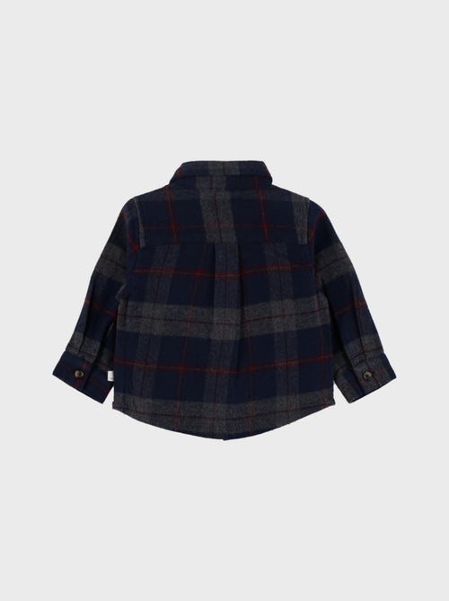 Surchemise en velours à carreaux Noukie's - Kiabi