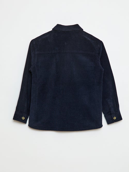 Surchemise en velours côtelé - Kiabi