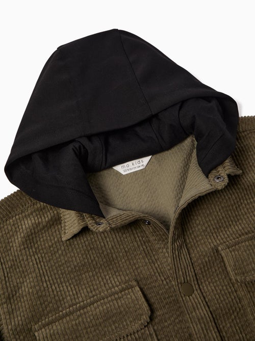 Surchemise en velours côtelé, MO Fashion - Kiabi