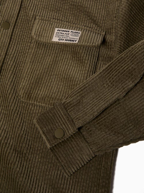 Surchemise en velours côtelé, MO Fashion - Kiabi