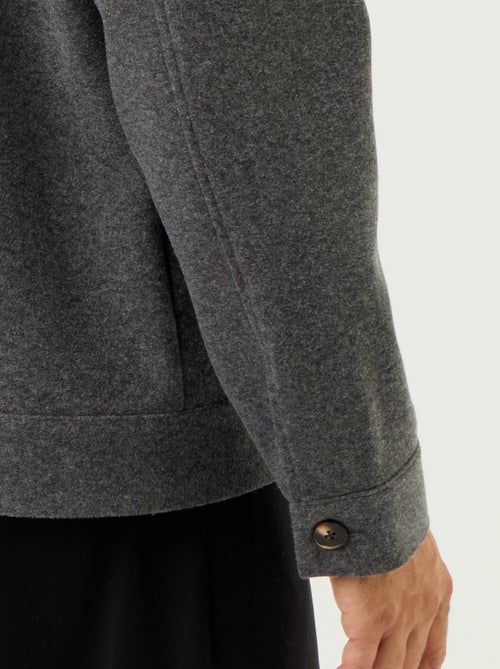 Surchemise esprit lainage avec poches poitrine - Kiabi Surchemise esprit lainage avec poches poitrine - Kiabi