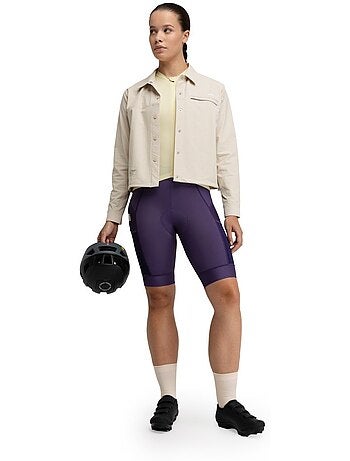 Surchemise été cyclisme gravel femme cyclisme femme emberly
