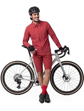 Surchemise été cyclisme gravel homme cyclisme homme stoneway