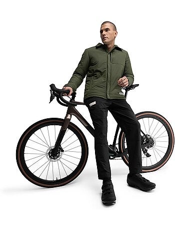 Surchemise isolante cyclisme gravel homme cyclisme homme timber