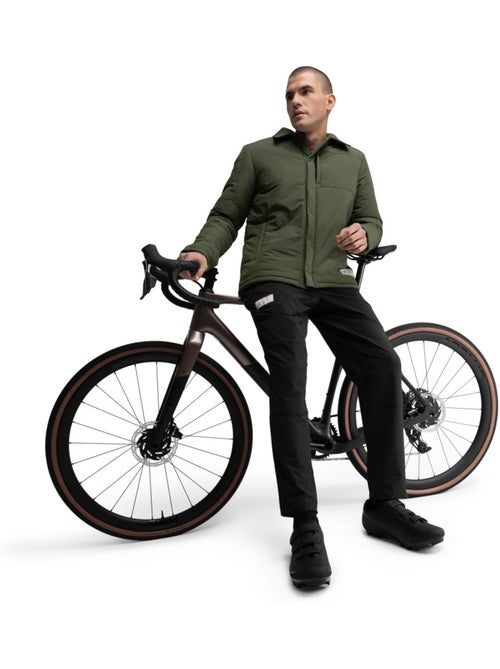 Surchemise isolante cyclisme gravel homme cyclisme homme timber - Kiabi Surchemise isolante cyclisme gravel homme cyclisme homme timber - Kiabi