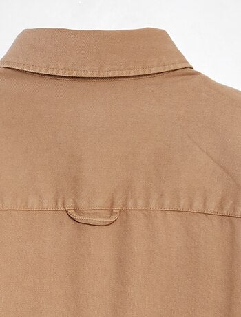 Chemise ExOfficio Homme Taille XL - Beige à Carreaux - Maille (mesh) - Occasion
