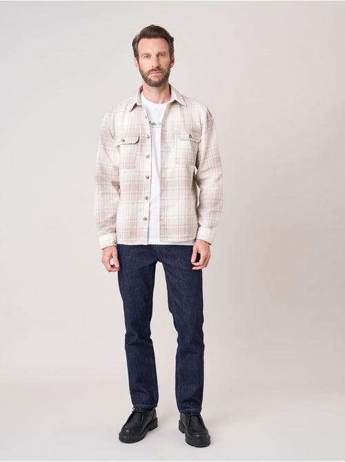 Surchemise loose homme à carreaux 'deeluxe' - Kiabi Surchemise loose homme à carreaux 'deeluxe' - Kiabi