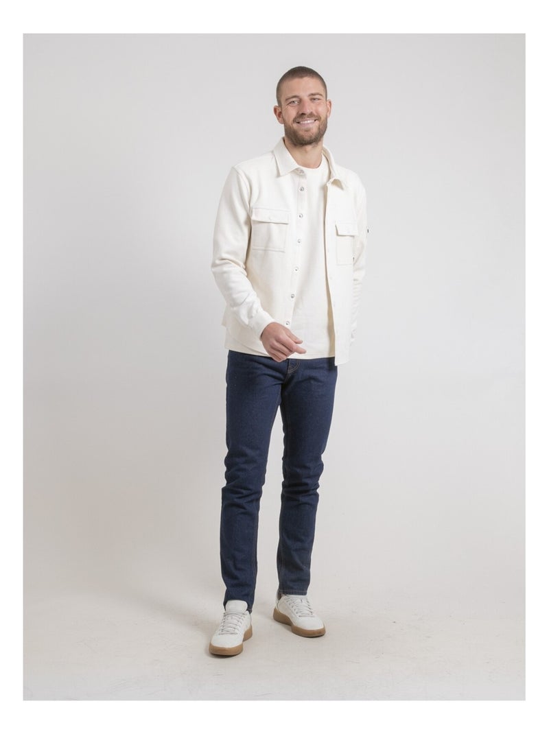 Surchemise maille DOPEMON Beige - Kiabi