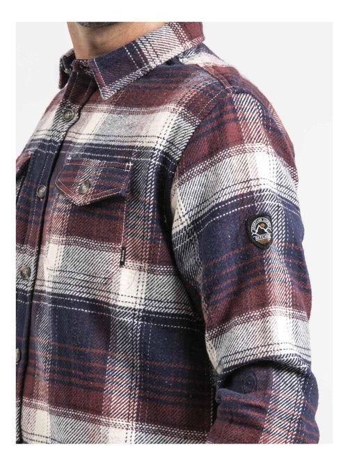 Surchemise manches longues carreaux TARECAGE - Kiabi