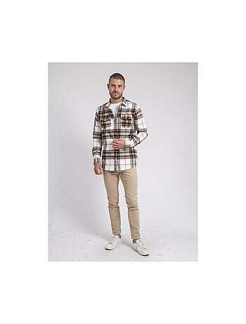 Surchemise manches longues carreaux TOMARCUS