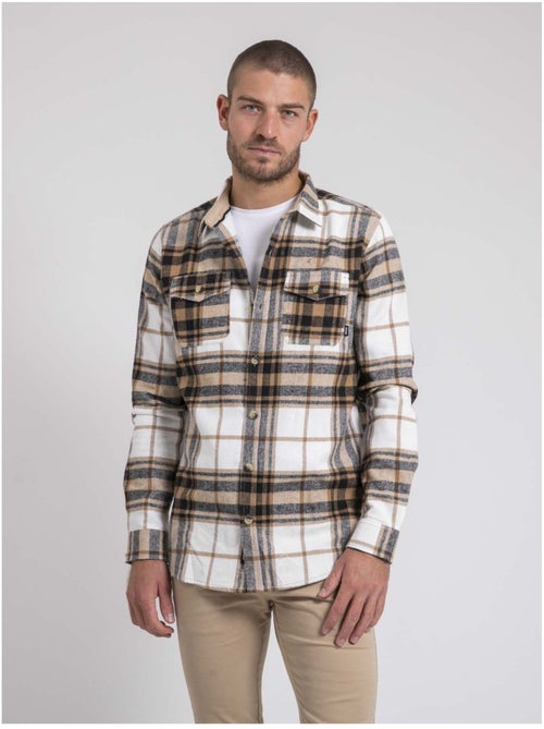 Surchemise manches longues carreaux TOMARCUS - Kiabi