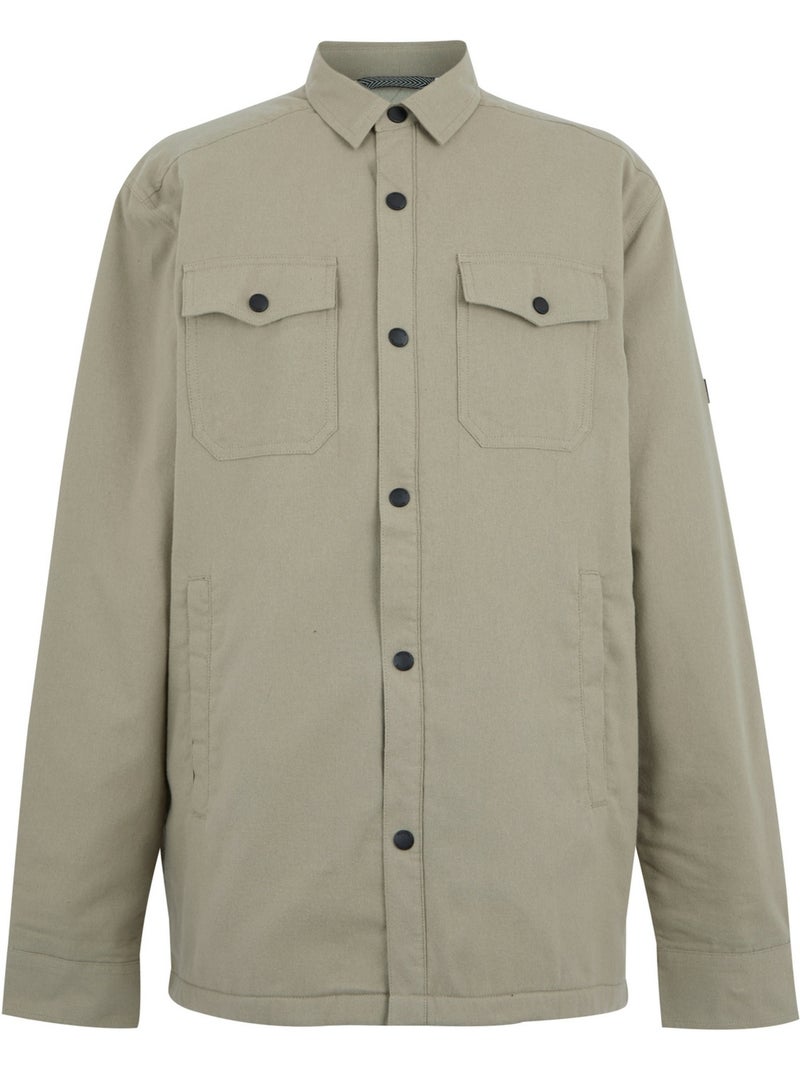 Surchemise motif/style uni et à carreaux spennith - regatta Gris Beige - Kiabi