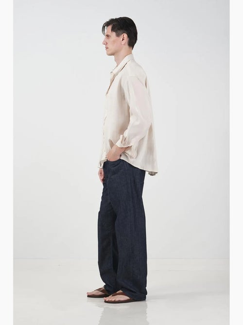 Surchemise oversize en coton uni giesto - Kiabi Surchemise oversize en coton uni giesto - Kiabi