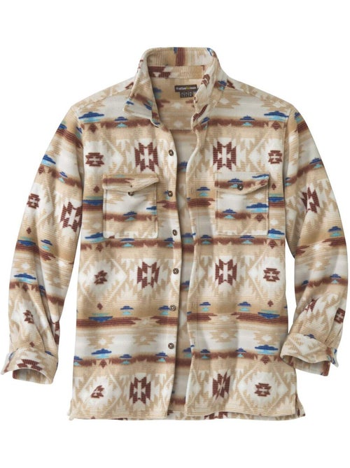 Surchemise Polaire Motifs Navajos - ATLAS FOR MEN - Kiabi Surchemise Polaire Motifs Navajos - ATLAS FOR MEN - Kiabi