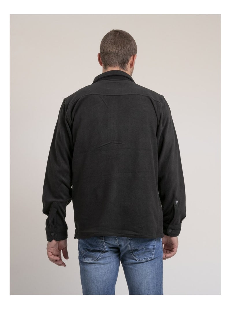 Surchemise polaire TIKAT Noir - Kiabi