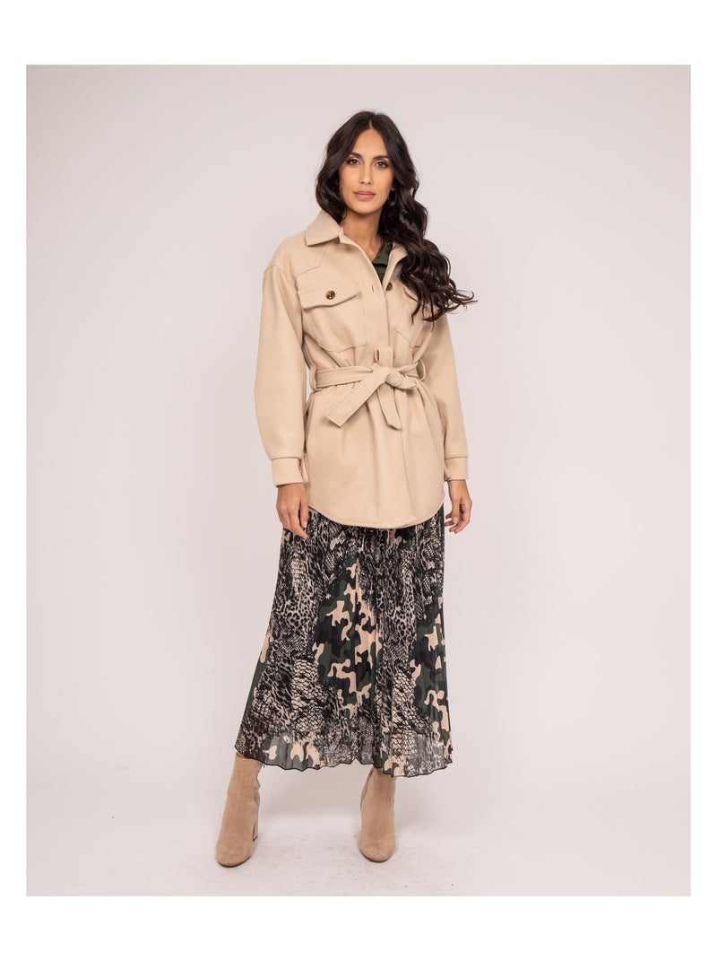 Surchemise UGENIE Beige - Kiabi