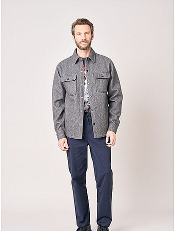 Surchemise unie homme 'deeluxe'