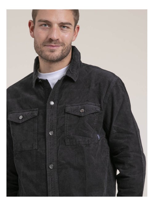 Surchemise velours TUDROY - Kiabi