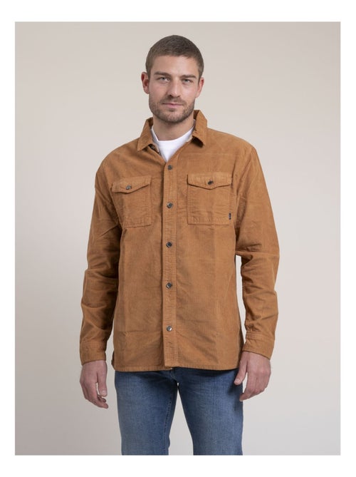 Surchemise velours TUDROY - Kiabi