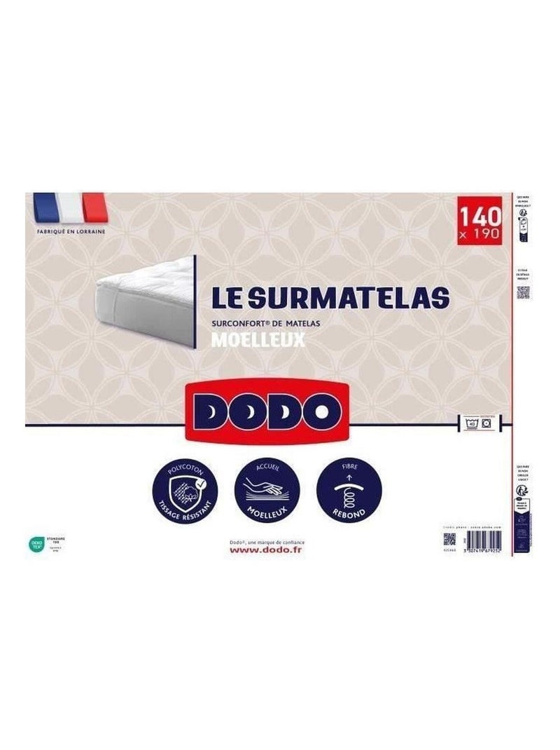 Surmatelas - 140 x 190 cm - Dodo N/A - Kiabi