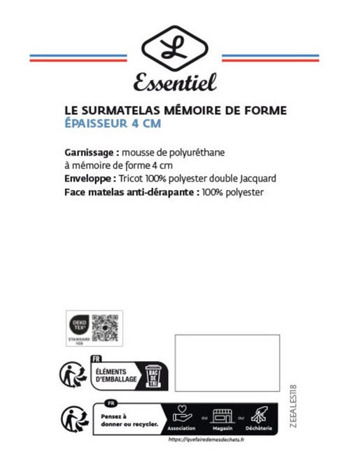 Surmatelas - LESTRA - Kiabi