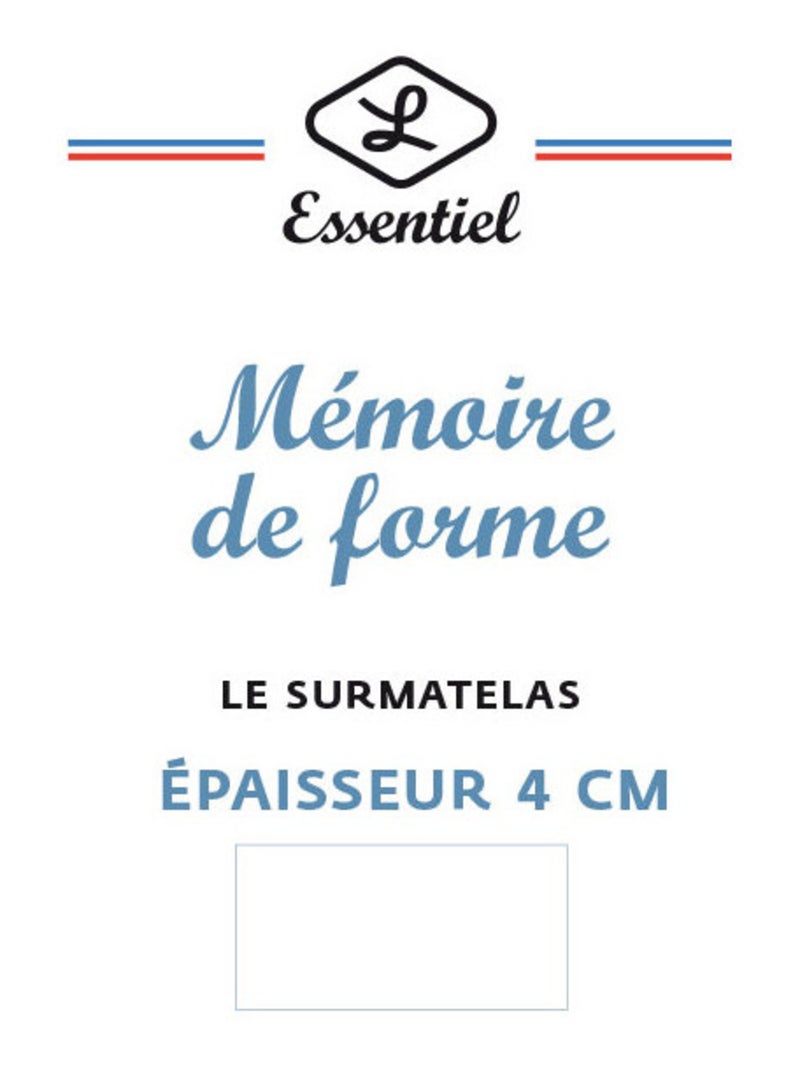 Surmatelas - LESTRA Blanc - Kiabi