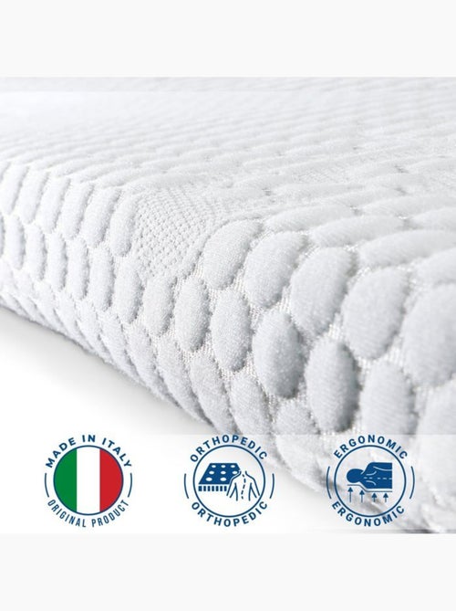 Surmatelas - the white stone - surmatelas ergonomique - 180 x 290 cm - 6 cm - déhoussable lavable - Kiabi