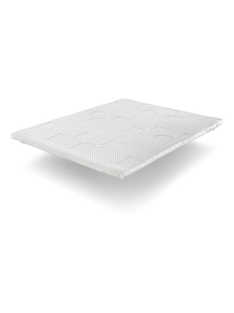 Surmatelas 180x200 MOON Épaisseur 5 cm Mousse HR Respirante et adaptable N/A - Kiabi