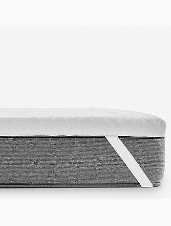 Surmatelas 200x200cm| PIKOLIN HOME| Visco| 7cm| Respirant| Lavable