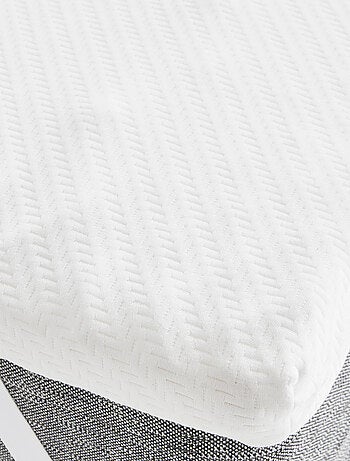 Surmatelas 200x200cm| PIKOLIN HOME| Visco| 7cm| Respirant| Lavable