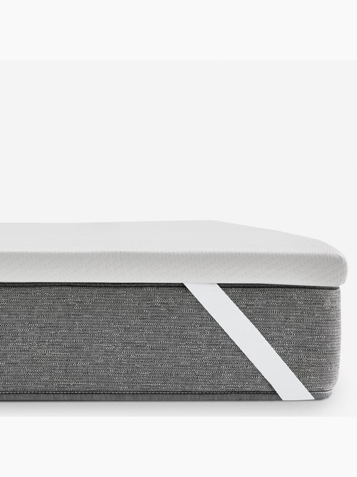 Surmatelas à Mémoire de Forme 5cm avec Aloe Vera Dermoprotecteur et Respirant - Kiabi