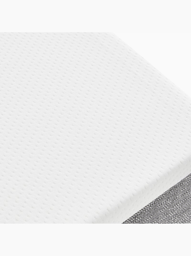 Surmatelas à Mémoire de Forme 5cm avec Aloe Vera Dermoprotecteur et Respirant Blanc - Kiabi