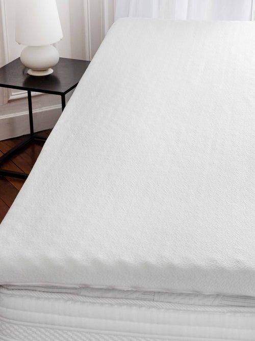 Surmatelas à mémoire de forme enveloppe déhoussable MEMOZEN - Kiabi