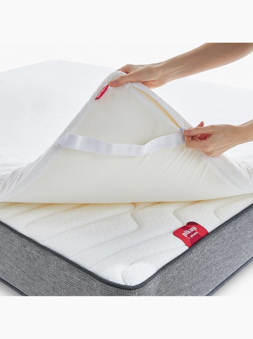 Surmatelas à Mémoire de Forme Multizone 7 cm Respirant - Kiabi Surmatelas à Mémoire de Forme Multizone 7 cm Respirant - Kiabi