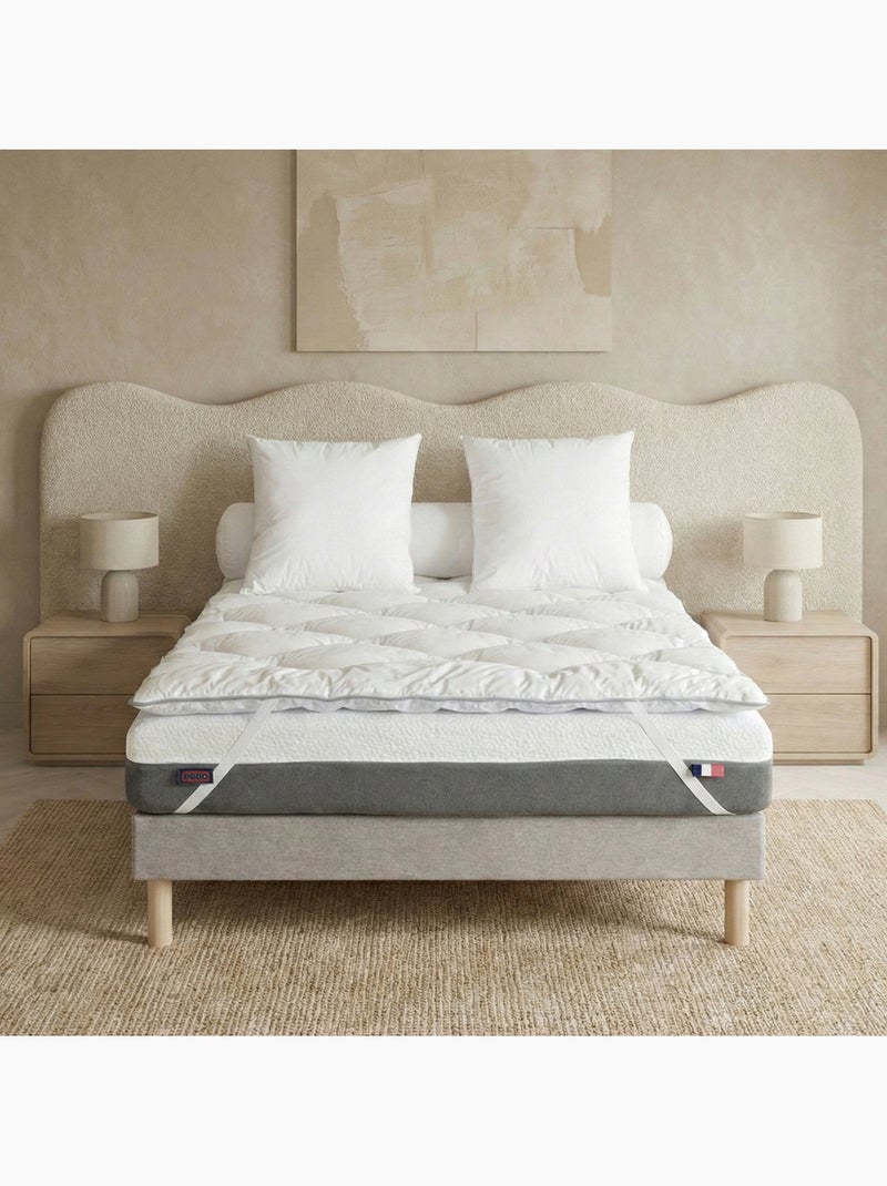 Surmatelas Allergo Triple Protection - DODO Blanc - Kiabi