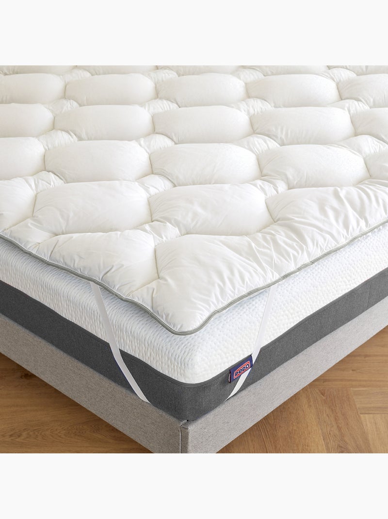 Surmatelas Allergo Triple Protection - DODO Blanc - Kiabi