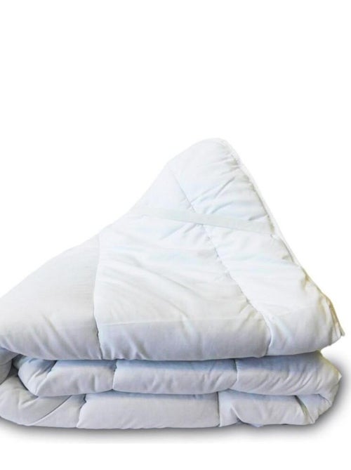 Surmatelas blanc à bouillir 90x190 cm microfibre - Kiabi Surmatelas blanc à bouillir 90x190 cm microfibre - Kiabi