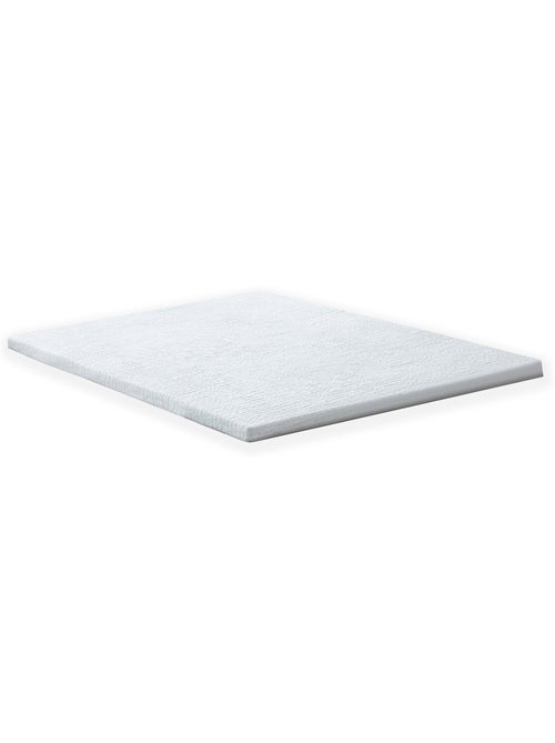 Surmatelas déhoussable Duo Latex + Mémoire de forme - Kiabi Surmatelas déhoussable Duo Latex + Mémoire de forme - Kiabi