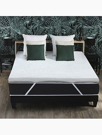 Surmatelas déhoussable Mousse à Mémoire de forme 42 kg