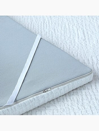Surmatelas déhoussable Mousse Haute Résilience 35 kg 7 zones