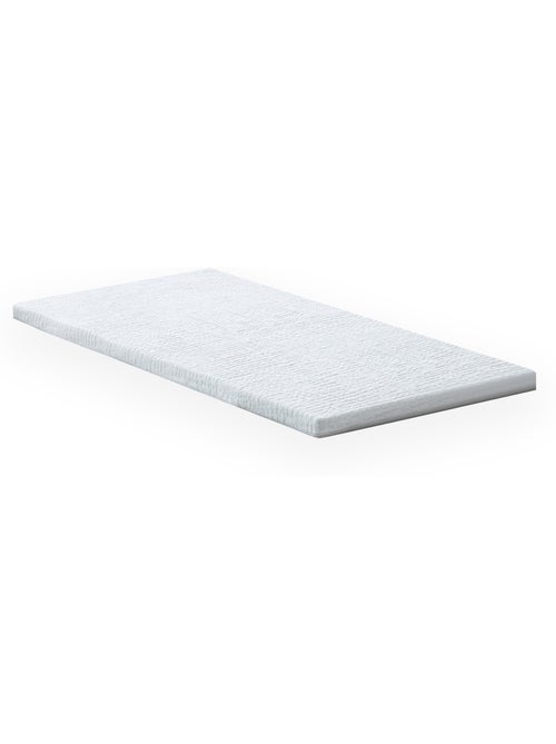 Surmatelas déhoussable Mousse Haute Résilience 35 kg 7 zones - Kiabi Surmatelas déhoussable Mousse Haute Résilience 35 kg 7 zones - Kiabi